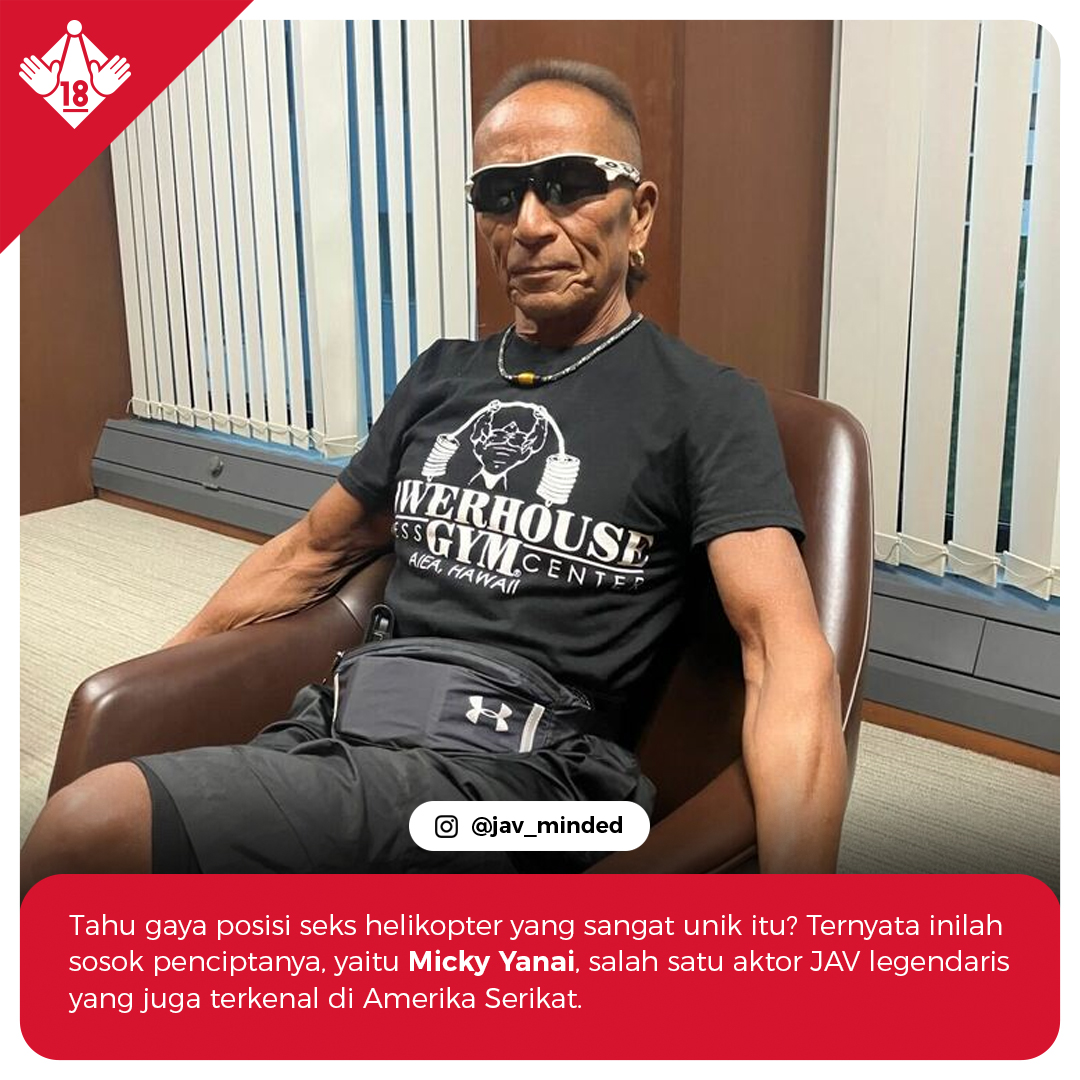javminded's tweet photo. Micky Yanai adalah mantan aktor JAV legendaris yang terkenal berkat penemuan gaya seks helikopter di masa karirnya awal tahun 2000-an silam sehingga dia dijuluki "The Helicopterman" (Manusia Helikopter).
#MickyYanai #HelicopterMan #GayaHelikopter https://t.co/GK7MJ4P87p