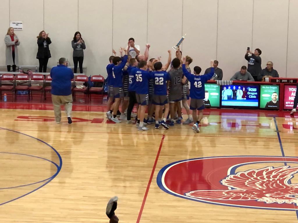 Final MBKB | Newman-53 South Beloit-46 The Newman Comets are Oregon Thanksgiving Champs! Played some high quality competition this week in Genoa, Hinckley Big Rock, Rockford Christian, and South Beloit.