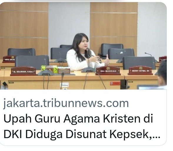 TonyHutagalung4's tweet photo. Sudah ibadahnya dipersekusi,gereja di persulit, eh gaji guru agama Kristen cuma 300 rb, oh my God, please. https://t.co/r857SmV3sM