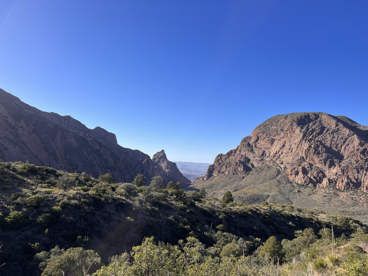 The views at #bigbend are so awesome!  Great weather to spend Thanksgiving week there!