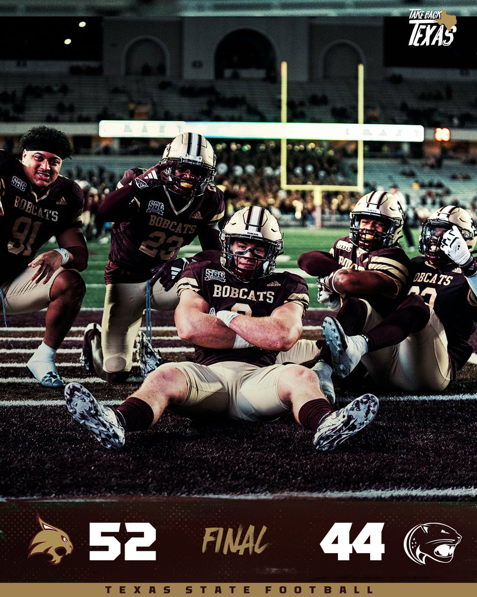 Texas State Football tweet media