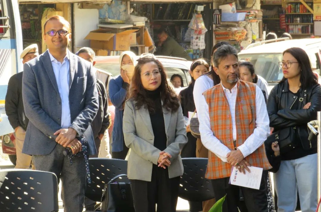 nld_shew's tweet photo. Observation of International Day for the Elimination of Violence against Women on 25th Nov 2023 at Old NST Junction Kohima.
Shri Rupin Sharma, DGP Nagaland and Shri Kumar Ramnikant, Deputy Commissioner Kohima attended the Program as Chief Guest and Special Guest. https://t.co/AlLW2CZjKE