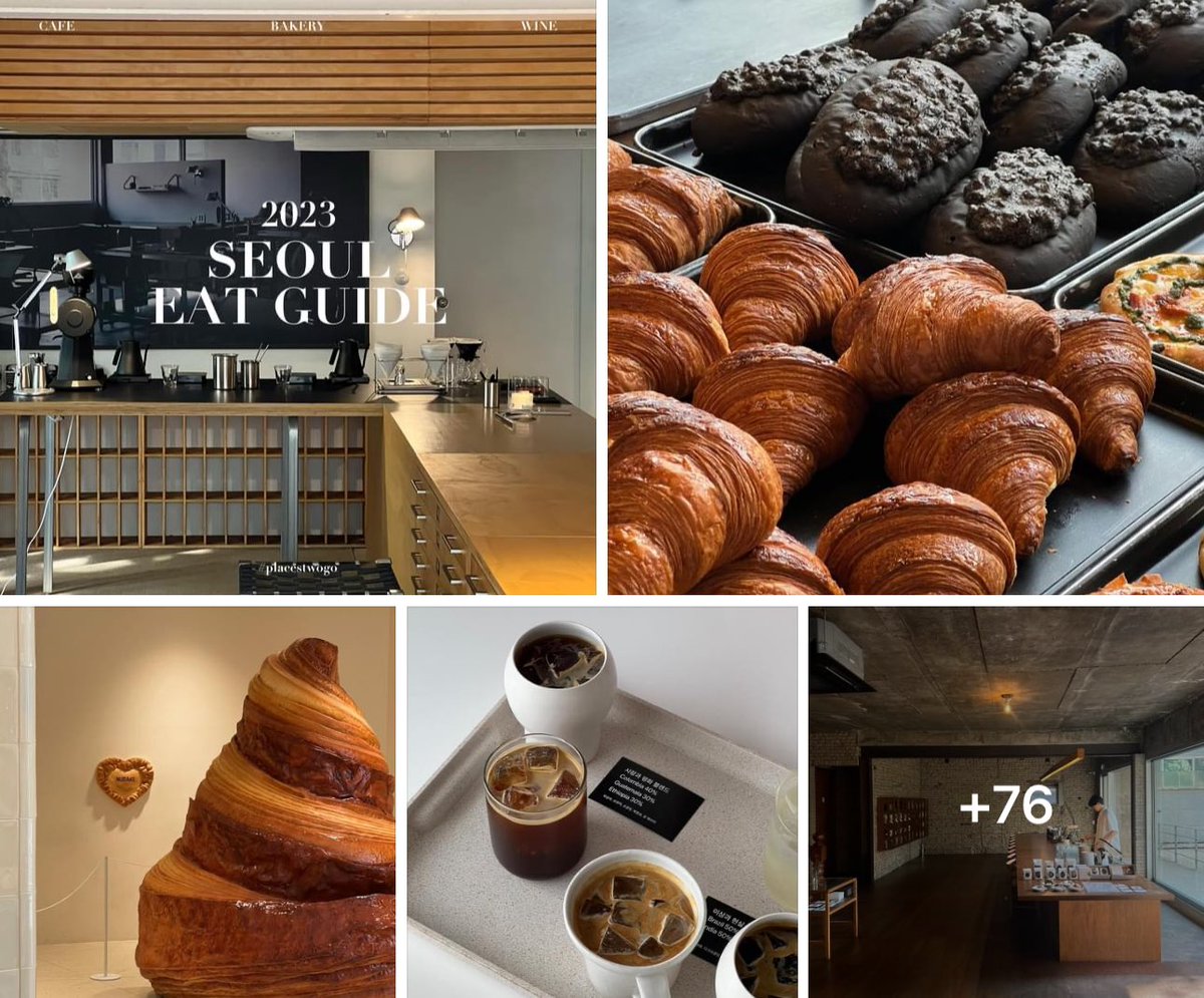 placestwogo's tweet photo. Seoul Eat Guide 2023 โพสต์นี้จะมารวมคาเฟ่ ร้านขนม + 1 ร้านไวน์ ที่ไปมาทั้งหมดในทริปที่ผ่านมา ใครมีแพลนจะไปช่วงปลายปี ถูกใจร้านไหนปักตามได้เลย!

#PlacestwoGo https://t.co/mm6oa6bmK5