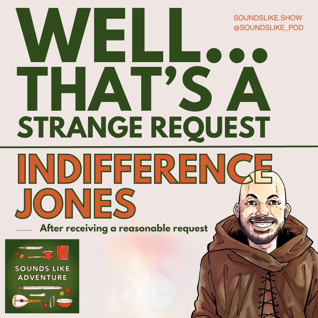 Sounds Like Adventure (@soundslike_pod) on Twitter photo Classic Indifference - Illustration by <a href="/deazzurafaathir/">Oloy 🌊 | Comms Open 🌊</a> #dnd #dnd5e #dndcharacter #ttrpg #actualplay #actualplaypodcast Classic Indifference - Illustration by <a href="/deazzurafaathir/">Oloy 🌊 | Comms Open 🌊</a> #dnd #dnd5e #dndcharacter #ttrpg #actualplay #actualplaypodcast