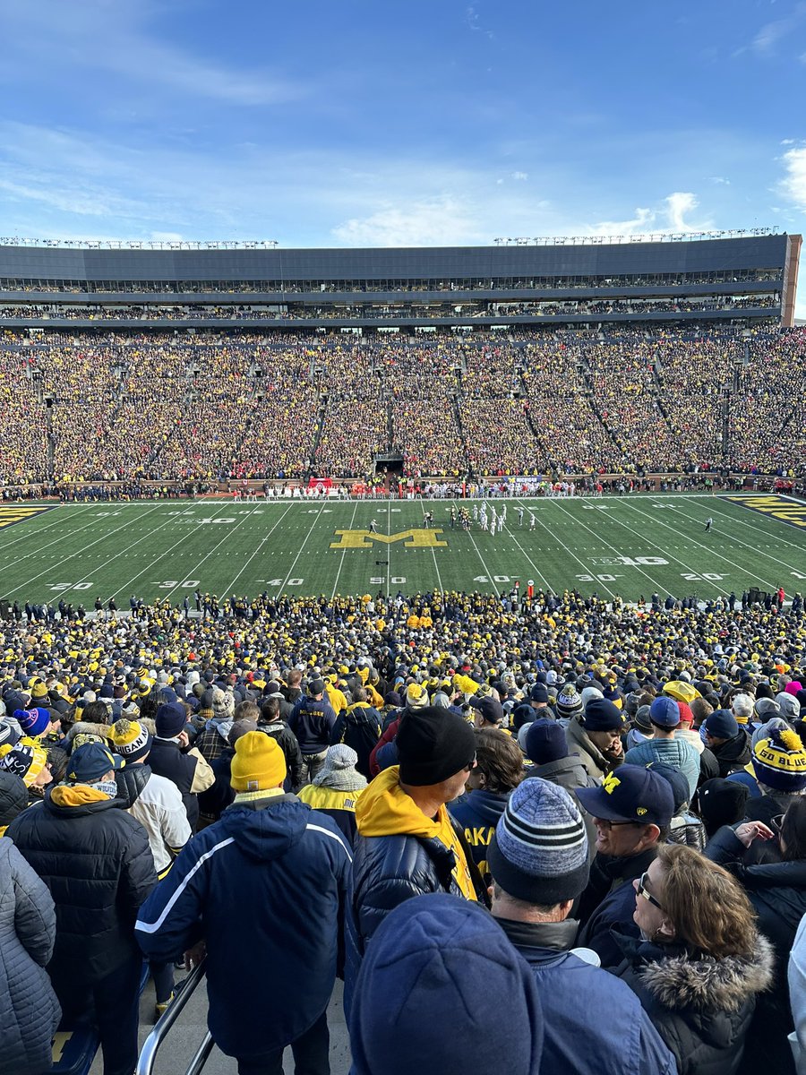 I had a great day at The Big House! i can’t wait to comeback up soon! <a href="/Coach_SMoore/">Sherrone Moore</a> @CoachJim4UM <a href="/AKarsch_UM/">Albert Karschnia</a> <a href="/LemmingReport/">Tom Lemming</a> <a href="/sumner_jake/">Jake Sumner</a> <a href="/tylerwass/">Tylerwass</a>