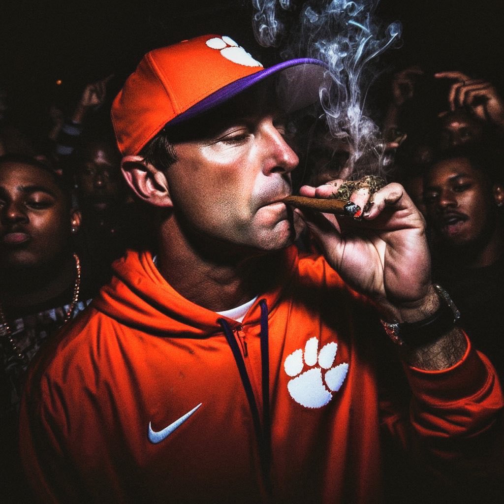 Once again all is right in the Palmetto State....
#Clemson 
Gimme that trophy back!