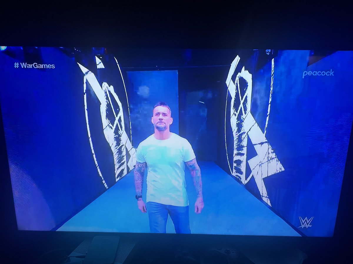 Mikejwilson03's tweet image. I’m just going to leave this on my TV for a couple days😂😂@WWE #WWESurvivorSeries #Cmpunkreturns