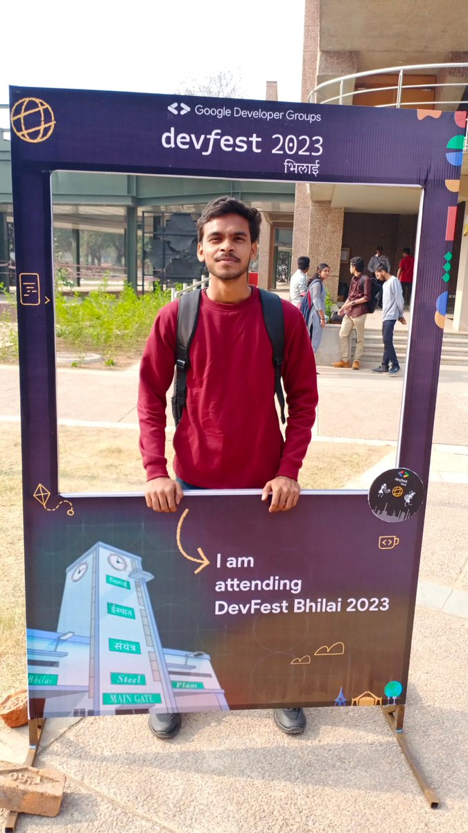 From Doodling to Selfies, From Registration to a Wonderful day🤩
The DevFest Bhilai has already been started with whole new excitements and joy🌡️🔥
@gdgbhilai #DevFestBhilai
