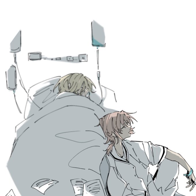 「hospital gown」 illustration images(Latest)