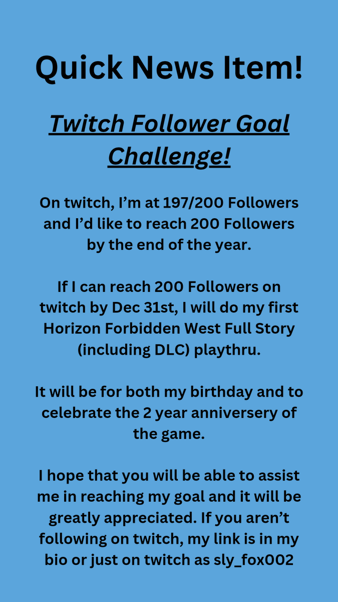 Sly Fox Gaming tweet media