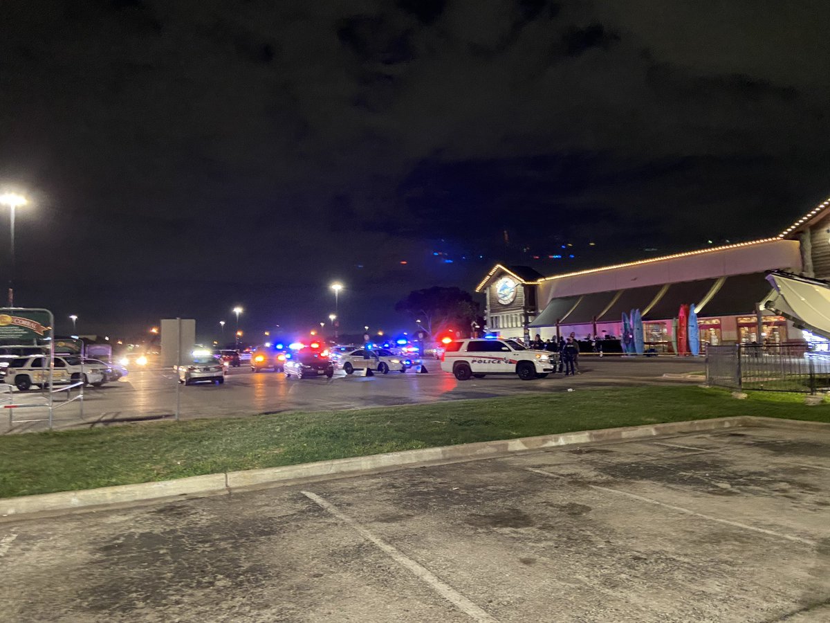 DEVELOPING: reported shooting at Katy Mills mall. The entire mall is taped off and secured. This is one of several active scenes (north side). Police are telling us to stay back.  Huge presence from law enforcement. <a href="/abc13houston/">ABC13 Houston</a>