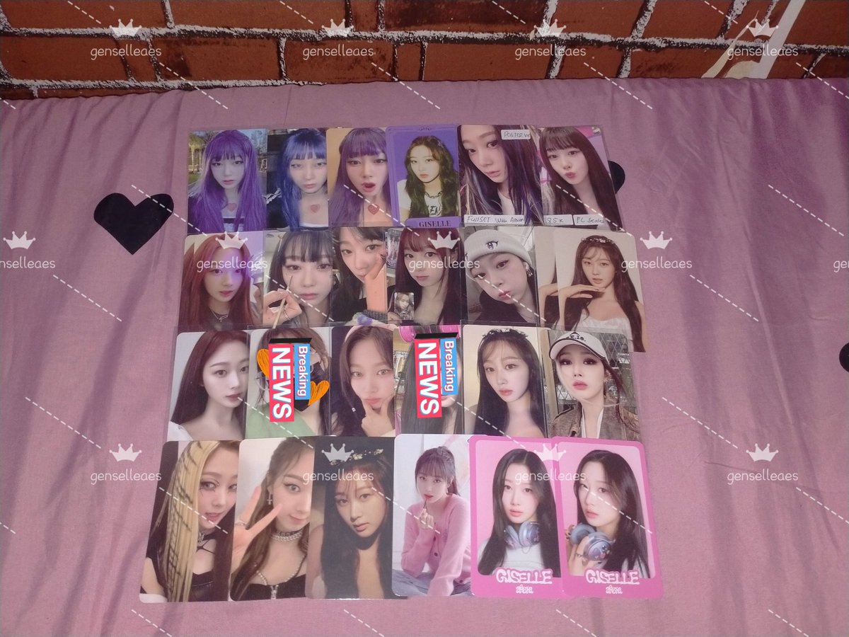 genselleaes's tweet photo. Want To Sell
aespa Photocard

📍Jaksel INA
🚚 shopee/tokped
🌍Ww buyer, must have INA address
✨ Giselle All IDR 1.200K (24 + 1 bonus PC) = 25 : 1.2 = 48K/EA
✨Ningning All 600k (17 PC) = 35k/ea
❌Exc adm marketplace 3.5%, 
🚫Sensitive

Jgn jadiin patokan, mw stopkol, wts lfb https://t.co/U6Sfkbo439