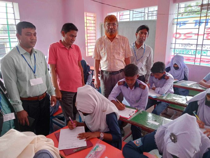 বিথী মেধাবৃত্তি পরীক্ষা অনুষ্ঠিত 