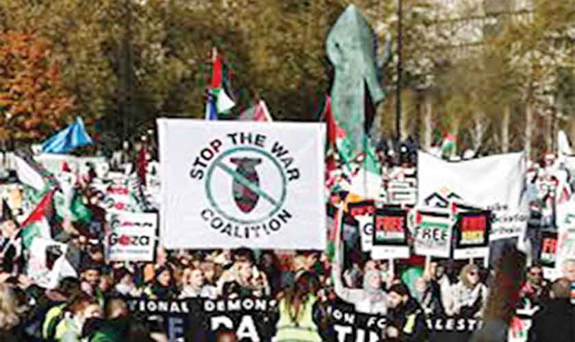 TheNewsonSunday's tweet photo. The youth are driving pro-Palestine protests in London
@HudaIkram 
https://t.co/EoTHsQmd8W https://t.co/wZX91KwwO6