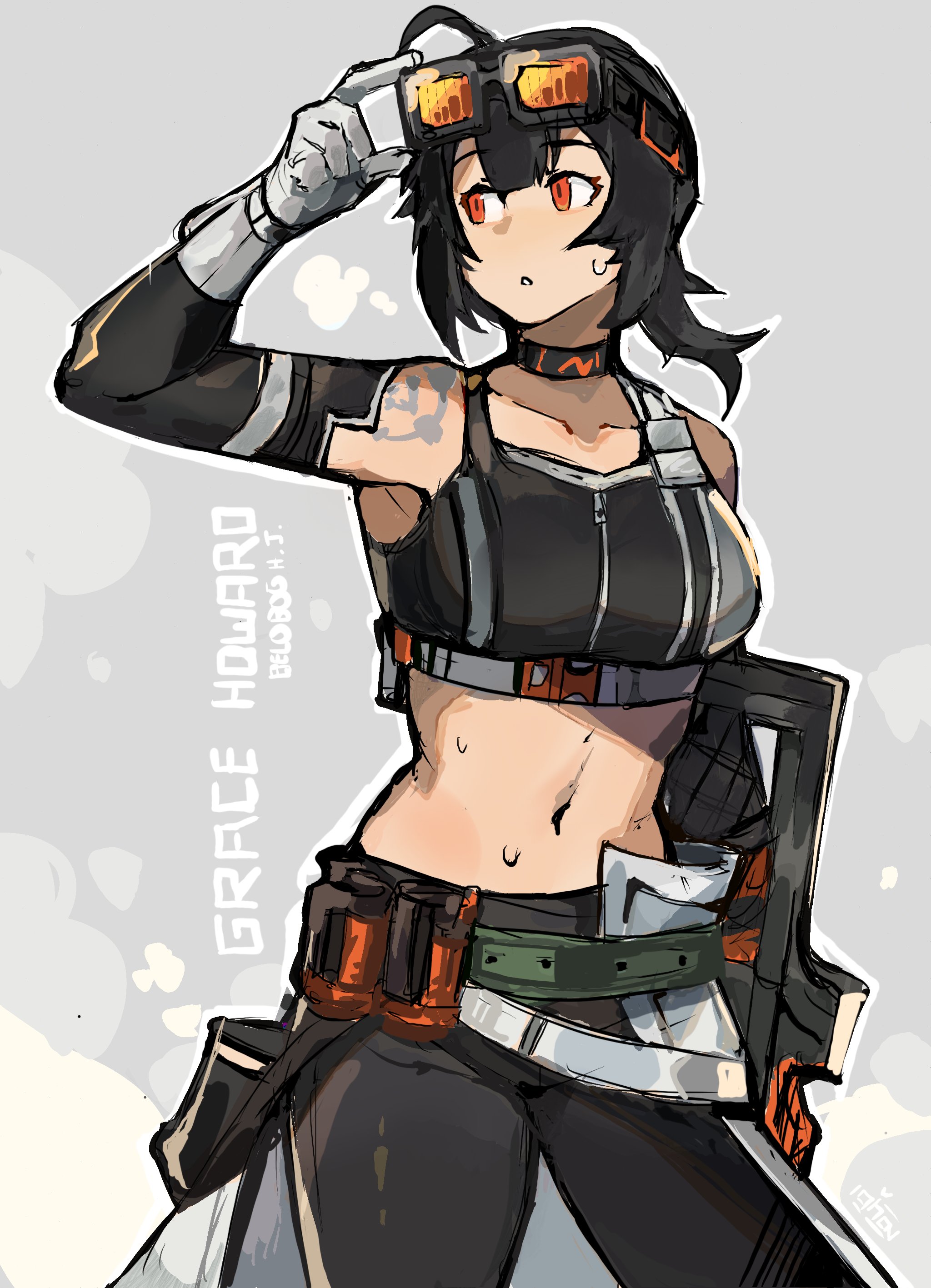 gray on X: &ldquo;grace howard from zzz sketchy! she cute https://t.co 