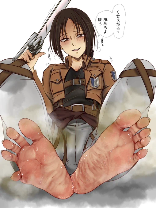 お題箱に進撃キャラ描いてって最近多いのですが少し前に描いてます過去作まとめ 