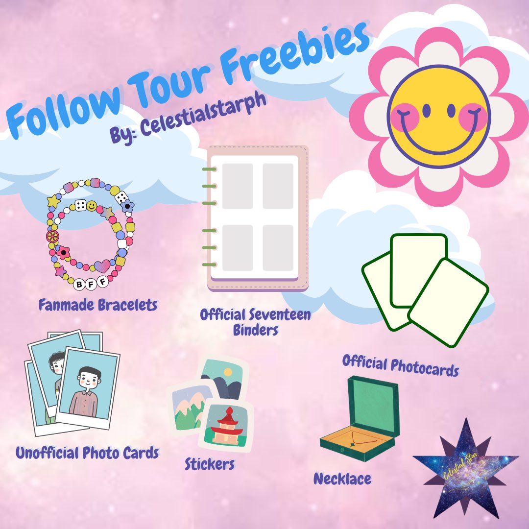 celestialstarph's tweet photo. #Follow_Tour_Bulacan
CARATs! Follow Tour in Bulacan will happen this January 13 &amp; 14, 2024 at the Sports Stadium!

We will be giving away fan support freebies for you this tour! 🫶🏻

Hundreds of mystery pouches and boxes with 5 items inside will be given away ✨

See you! 🫶🏻✨ https://t.co/IXM3YQJgJ3