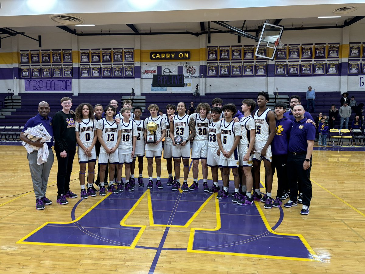 Congrats <a href="/MesaBasketball/">Mesa Basketball</a> 2023 Fear the Hop Champions. CarryOn! <a href="/MesaHSathletics/">Mesa Athletics</a> <a href="/mpsaz/">Mesa Public Schools</a> <a href="/EubanksAD/">Tommy Eubanks</a> <a href="/AZpreps365Ben/">Ben Stapley</a> <a href="/ZachAlvira/">Zach Alvira</a> <a href="/azc_obert/">Richard Obert</a> <a href="/KevinMcCabe987/">Kevin McCabe</a>