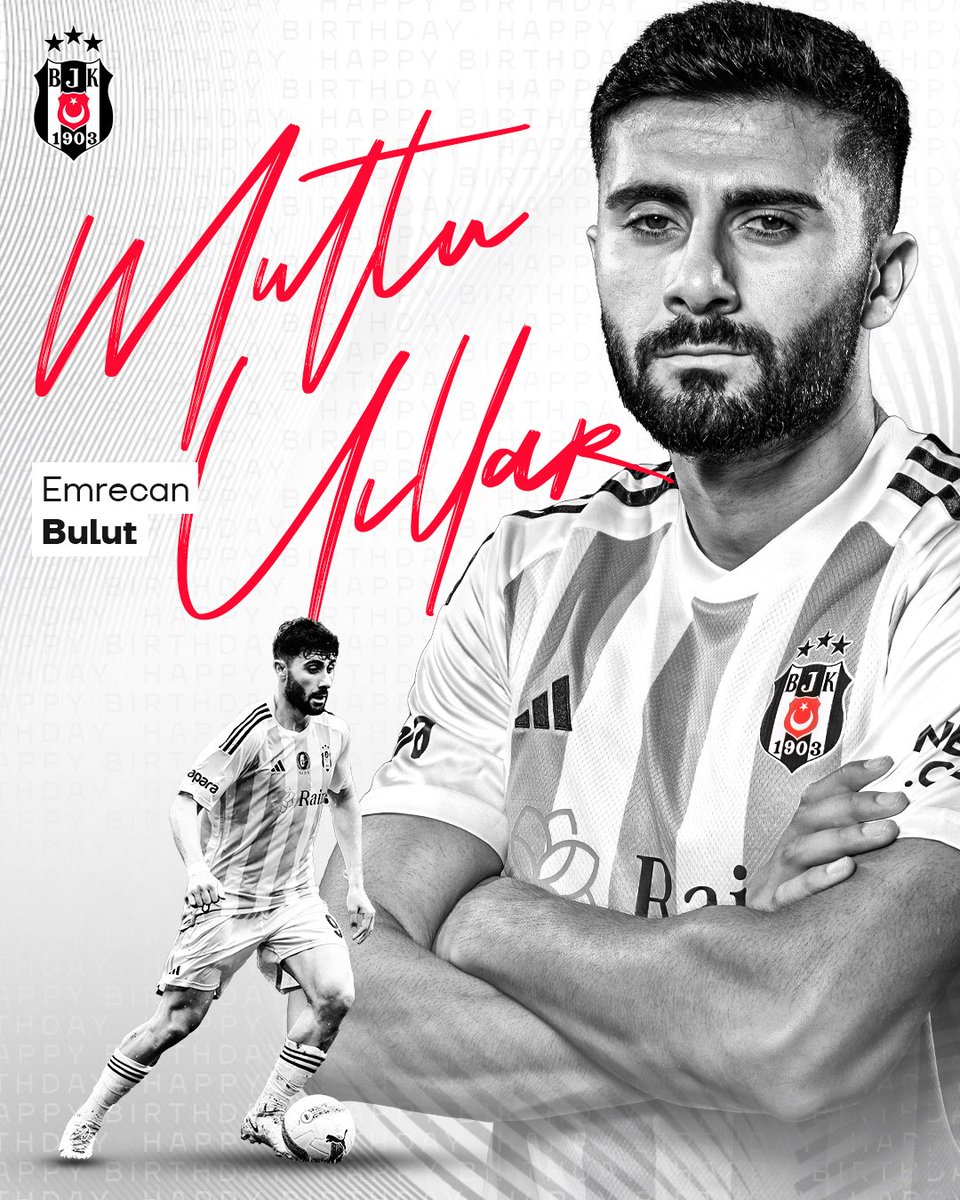 Doğum günün kutlu olsun Emrecan Bulut, iyi ki doğdun. 🎂