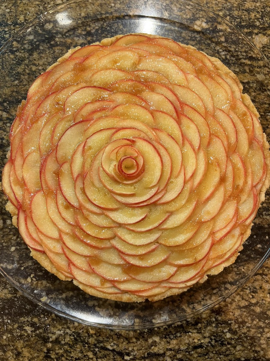 What do you think @ChefReactions of my French apple frangipane tart?