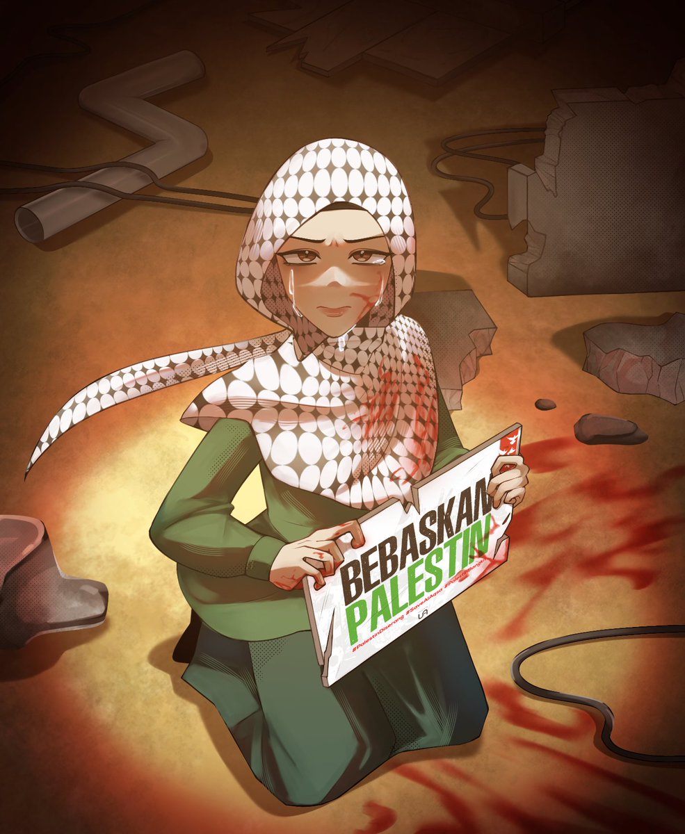ArtMeril's tweet photo. Free Palestine!! 💪💪❤️‍🔥
#freepalestine https://t.co/G7IQq1zltG