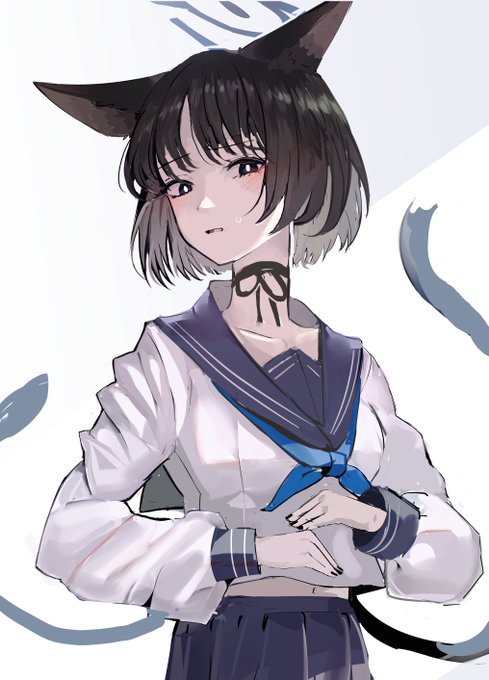 #ブルアカ  「…たくない」  「え?」  「他の子との話は聞きたくないよ」  思わず思いが口にでた桐生キキョウrkgk