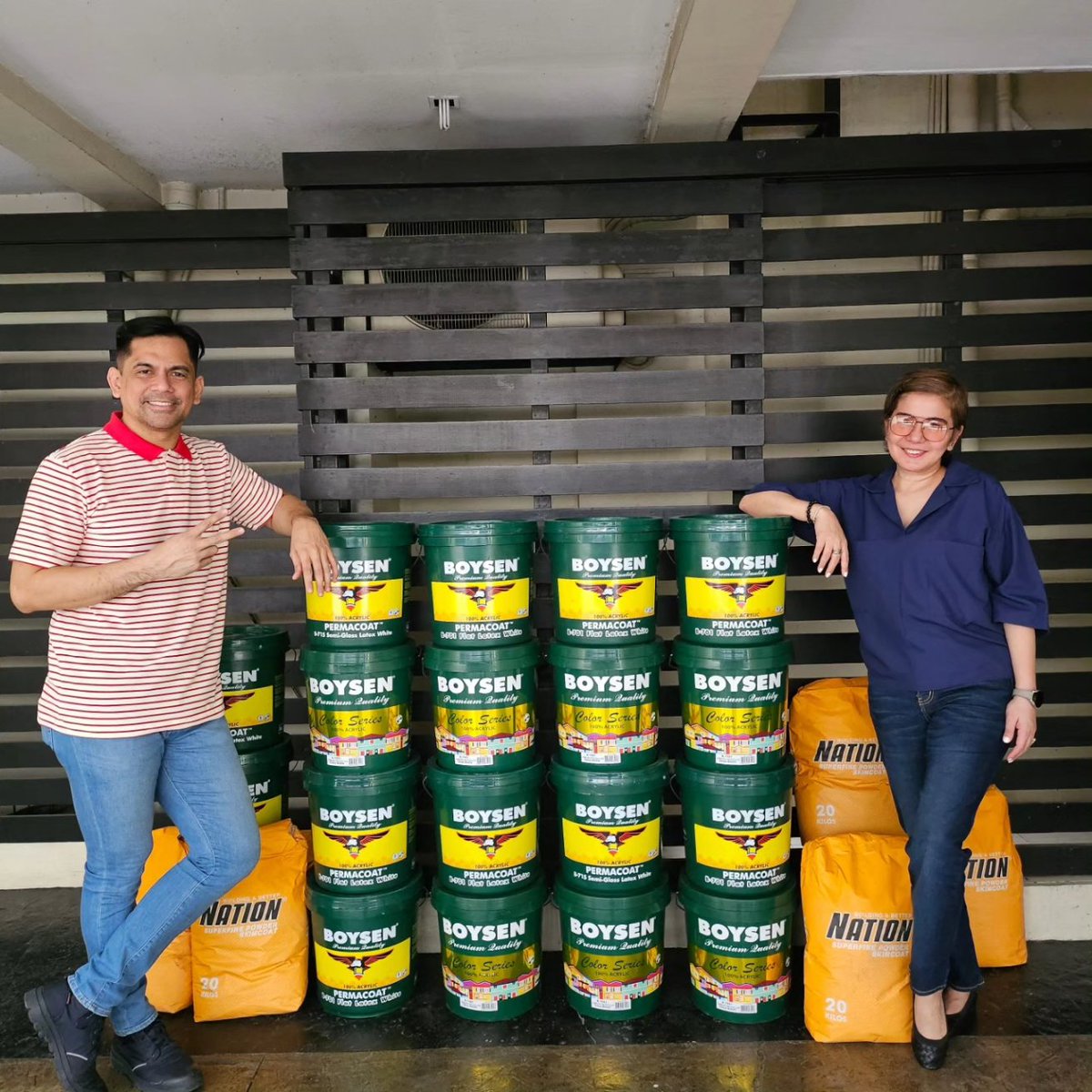 tyangamyp's tweet image. Time for some renovation! 🏠🔨🪚
And we found the perfect paint color for our place. 
Thanks @BoysenPaints
Check out
FB: Boysen Paints Philippines
#TheColorLibrary
#BOYSEN 
#BoysenPaints 
#renovations
#funfuntyangamy