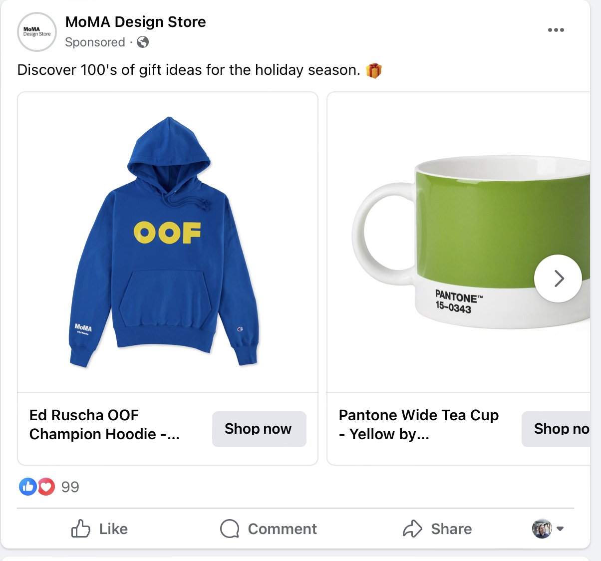 Ed Ruscha OOF Champion Hoodie – MoMA Design Store