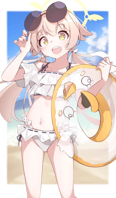 夏、終わりたくない #ブルアカ #ブルーアーカイブ
