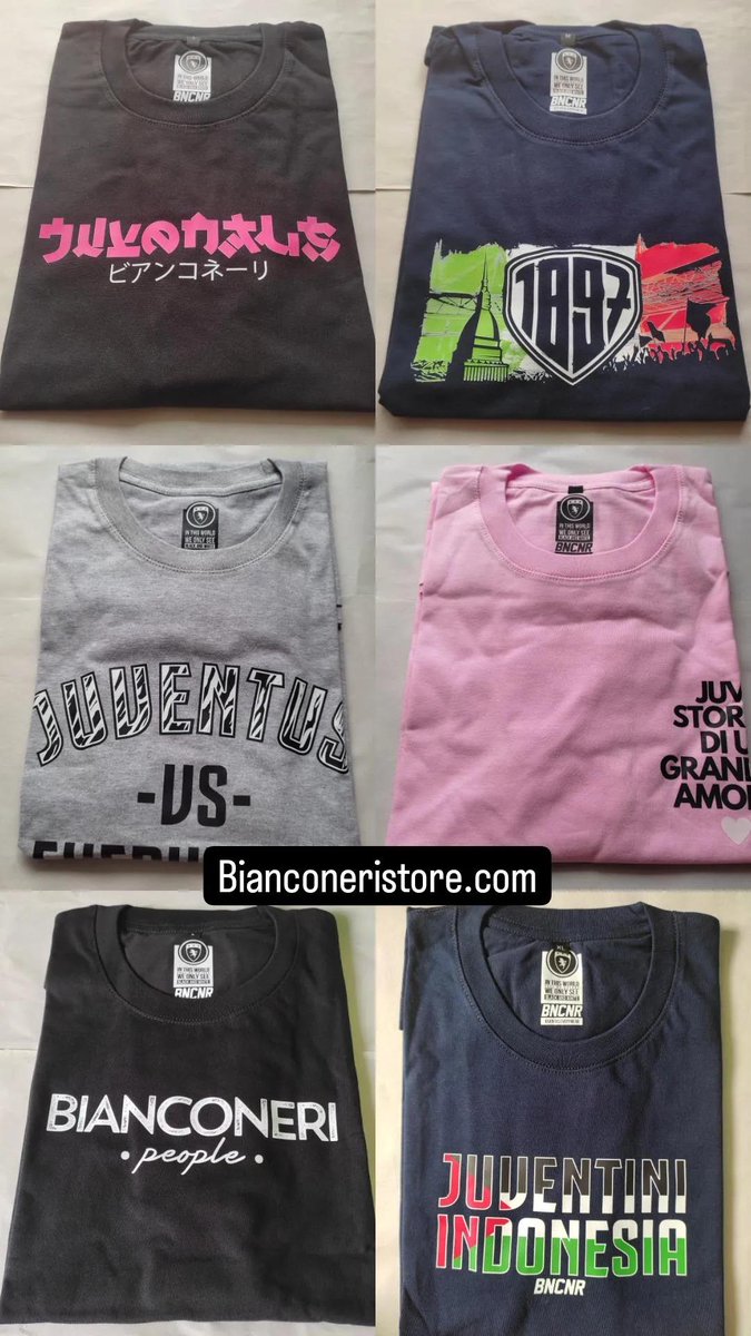 Jika #Juventus menang malam ini, Bianconeristore akan Kasih 2 kaos untuk 2 follower yang komen di bawah 👇 

(bebaslah mo komen apa aja, saran,kritik, testi, pamer foto, bebas. Klo kuis sering Jd gagal Kasih hadiah karna jarang yg 100% tepat)

*) Like &amp; RT, serta yg follow semua