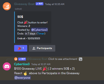 cybertize3's tweet photo. Join our discord Server now to participate in our recent $100 Giveaway : 
And grow your server with Cybertize3 Marketing LFG #DiscordServer #discordlink #Giveaway #Bitcoin #Ethereum #SOL #USDT #usdtgiveaway https://t.co/5ddyzAQnme