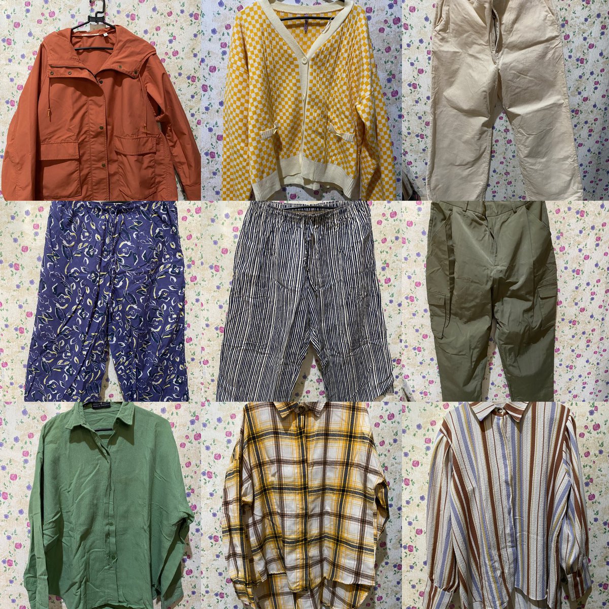 keurystal's tweet photo. WTS PRELOVED BAJU KEMEJA CARDIGAN JAKET CELANA UNIQLO ZARA COLORBOX BIGSIZE OVERSIZE.🌸🌸

— a thread. ( bisa co 🍊) https://t.co/Zj4FjGEvh1