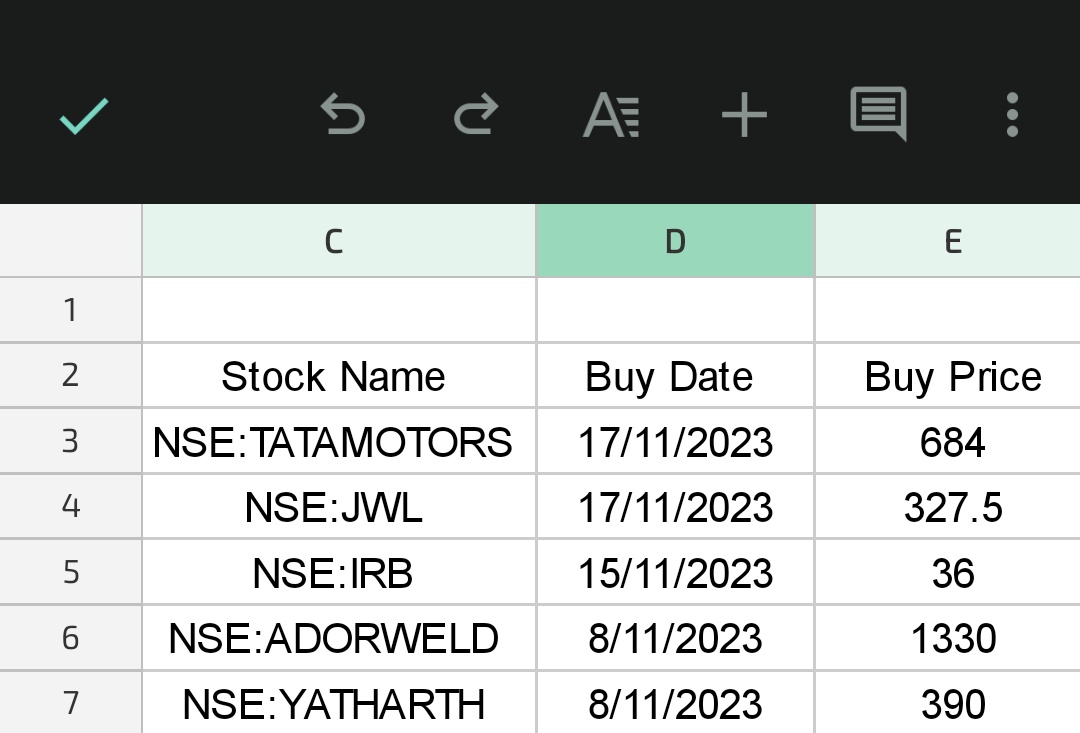 tradex_IN's tweet photo. Finally, Trading Journal is Ready.
Benefits after preparation.

1. Controlled SL 
2. Control on position size
3. Avg gain/Avg loss
4. Which set-up works best for you.
5. Winning probability.
6. Continual Improvement

Thanks to @markminervini sir for guidance through Trilogy 🙏🙂 https://t.co/51wjCkzXdw