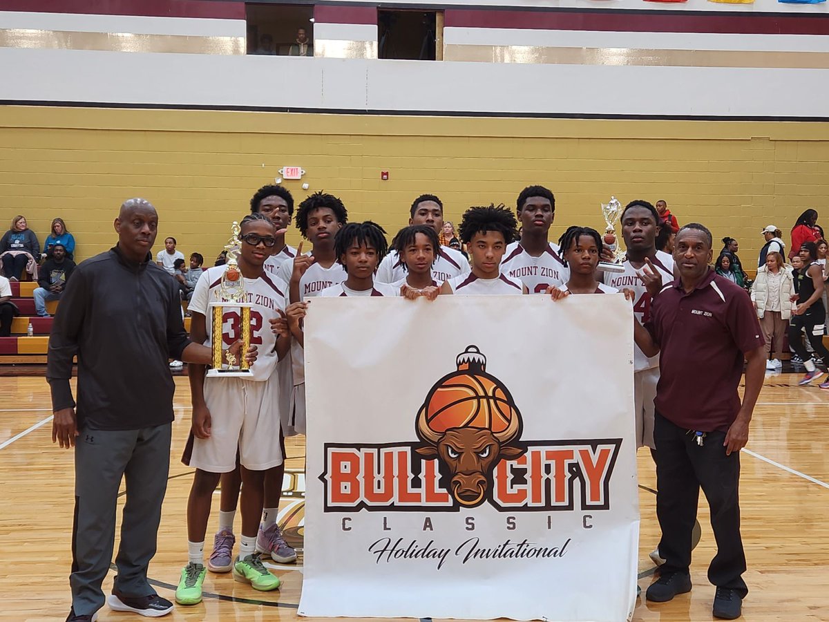 Coach_MReed's tweet photo. Mt. Zion Christian Academy 2023 Bull City Classic Champions https://t.co/ddp3c1zqBU