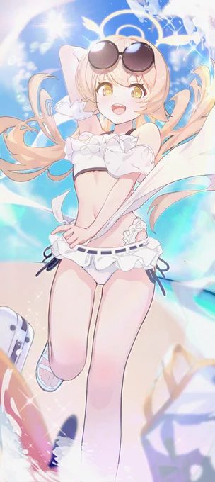水着ヒフミん #ブルアカ