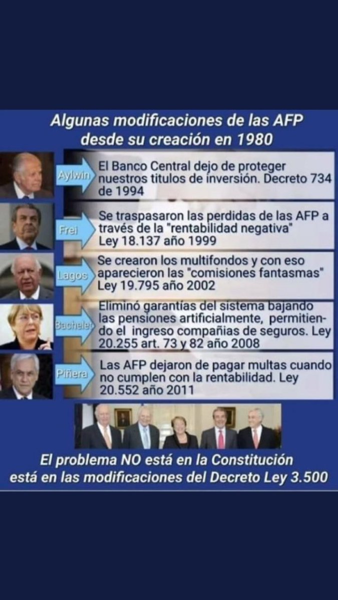Teslucho's tweet photo. #EnContra Todas y todos, quien sea, de los que llaman o promueven a votar a favor de una nueva constitución, fake, engañan al pueblo chileno. Omiten que una nueva, necesitará leyes, reglamentos y normas para implementarse. A quién le sirve aquello? A la gente no! Mientras...AFPs. https://t.co/92tRYCdI2l