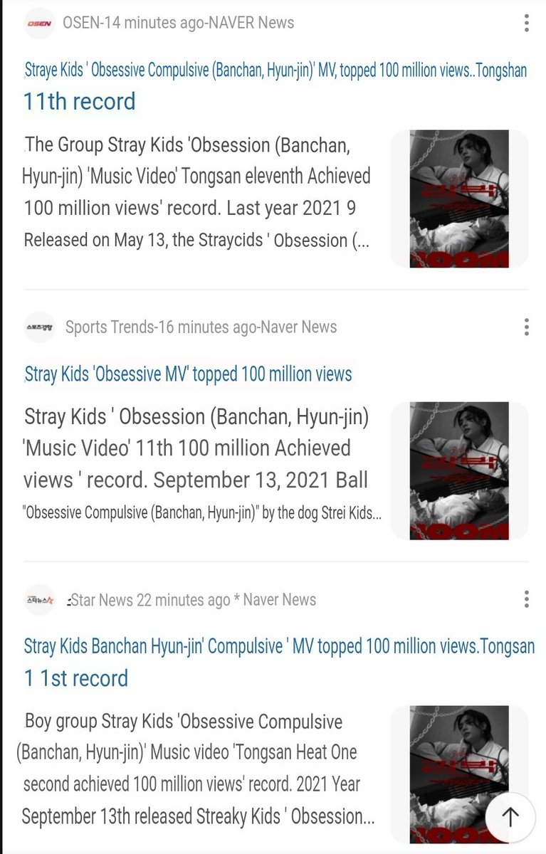 Korean news sites called Red Lights 'obsessive compulsive' video 😭😭😭😭

ALL I SEE IS 100M RED LIGHTS
#RedLights_100MOnYoutube
#BangChan_Hyunjin_100M