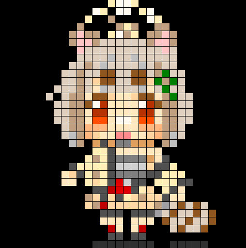 ブルアカのアラタ(ドット風) 