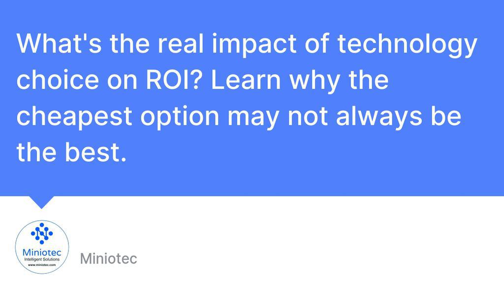miniotec's tweet image. Are you part of the 60-85% failure rate for Digital Transformation programmes? Learn how to turn the tide.

Read the full article: There Is More To IIoT ROI Calculations Than Simply Saving Manhour Costs
▸ lttr.ai/AH4qE

#DigitalTransformation #ROIAnalysis