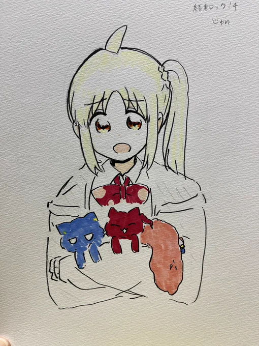 描いたスケブ