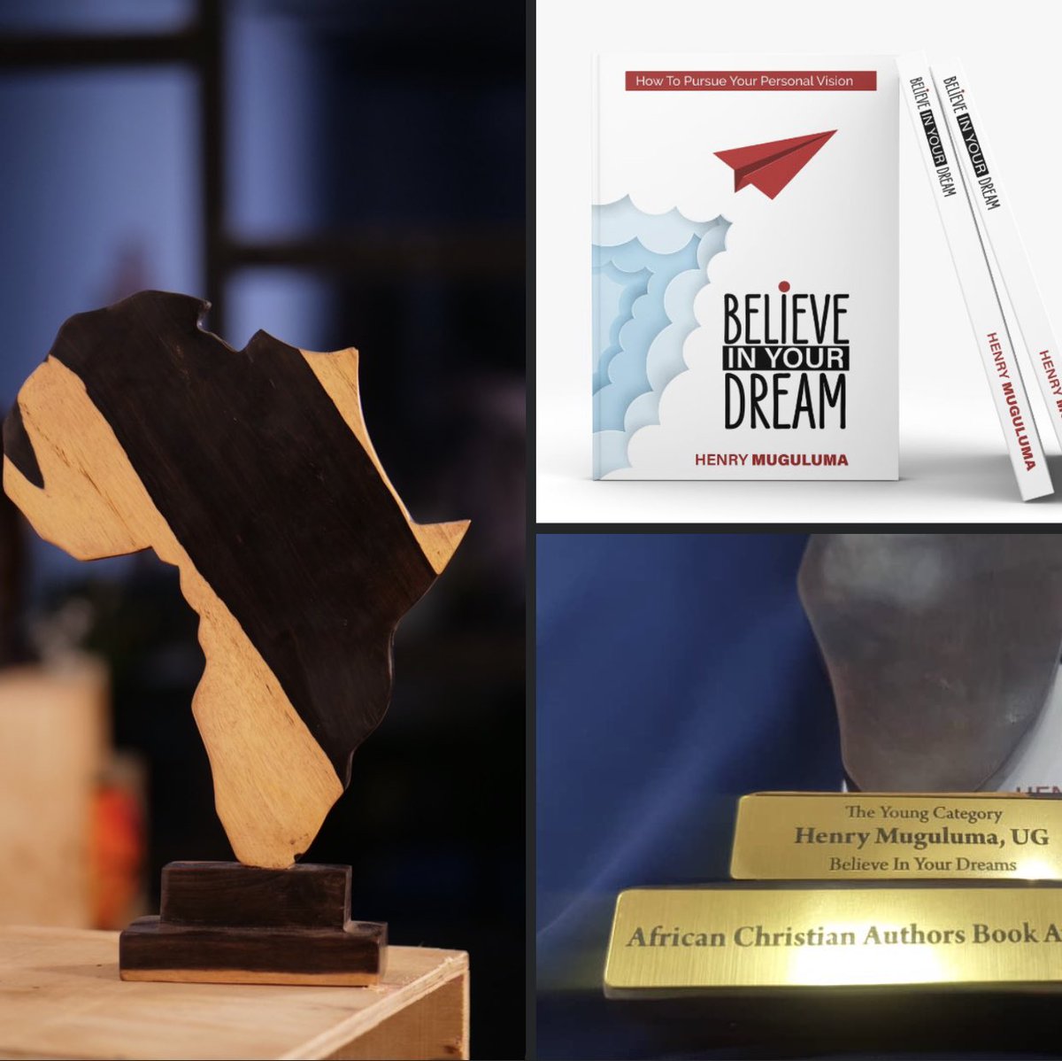 Day 26: I give thanks for #Godsgoodness. 🙏
Yesterday, I won two awards, at the African Christian Authors Book Awards, in Kenya. The first one was ‘Best book for young people’ (Believe in Your Dream), & the 2nd was, ‘Influencer of the year.’ 🥇✨
#GiveThanks  
#novemberchallenge