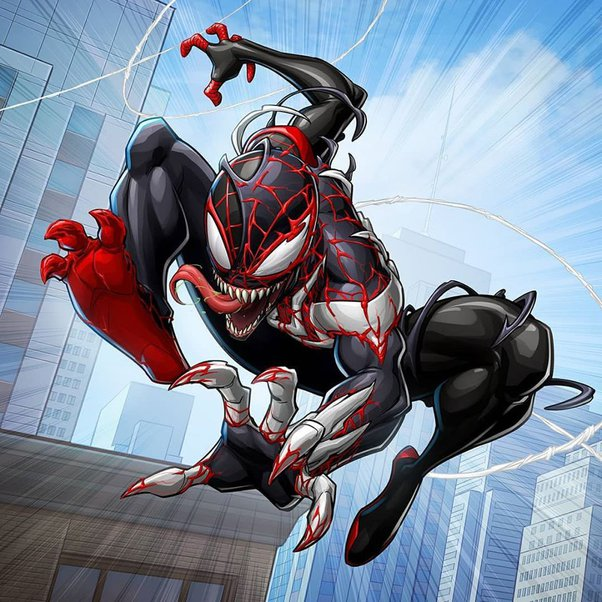 CultureCrave's tweet photo. Miles Morales was going to have the symbiote attach to him in #SpiderMan2 but the idea was scrapped 

(via @TonyTodd54 | @fanexposf) https://t.co/smzCnGcjxX