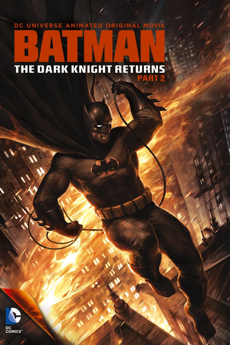 #NowWatching Batman: The Dark Knight Returns Part 2 (2013) #CinephileDogpile #DCFanDome  #DCComics  #Batman