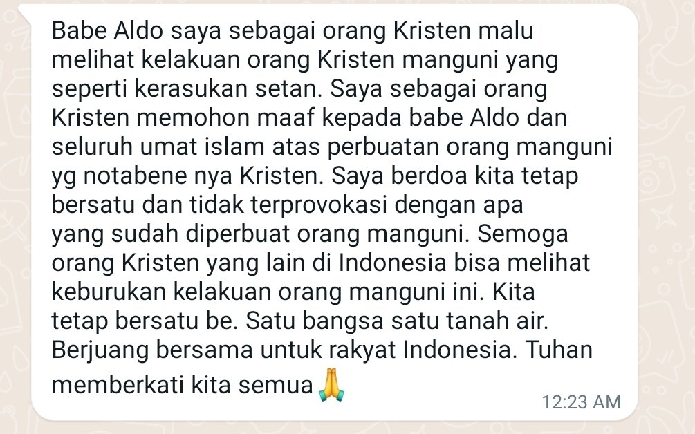 Babeh Aldo Back tweet media