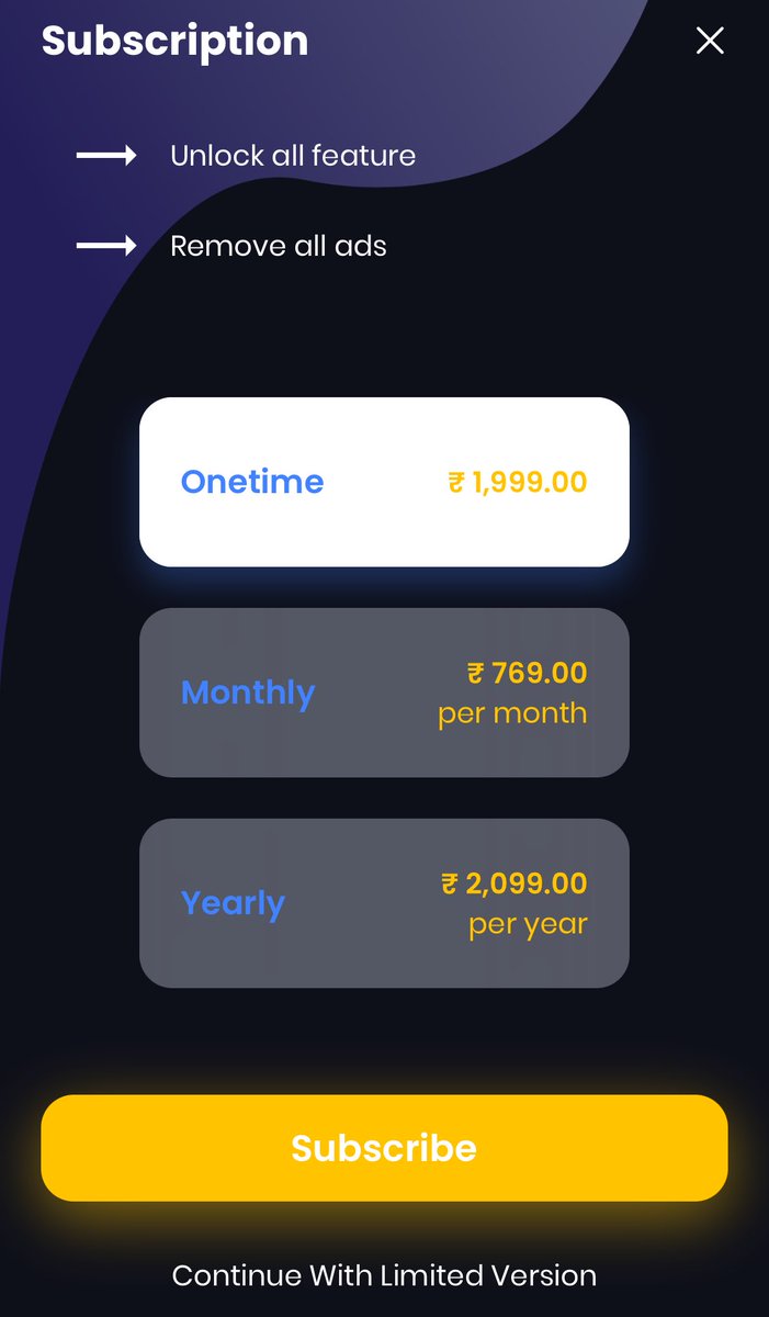 cveaswar's tweet photo. ⁦@TruecallerHelp⁩ what is the difference between ₹1999 onetime and ₹2099 yearly subscriptions? https://t.co/jL9xp0lAGk