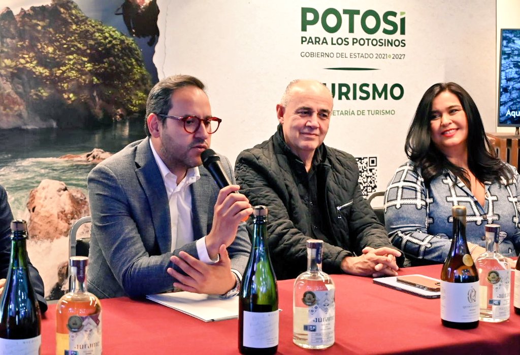 SAN LUIS POTOSÍ SERÁ EN 2024 SEDE DEL CONCURSO MUNDIAL DE BRUSELAS

🇲🇽🍾🍷🍇🥇🥈🥉 En 2024 #SanLuisPotosí será sede de la etapa <a href="/MexicoSelection/">México Selection by CMB</a> del Concurso Mundial de Bruselas <a href="/concoursmondial/">Concours Mondial de Bruxelles</a>, certamen de vinos más importante del planeta y con el que la industria potosina