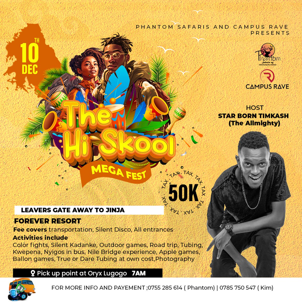 Ladies and gentlemen 
Our host 
<a href="/starborntimkash/">starborn Timkash</a> 
Happy to work with you 
🔥 🔥 
#December #jinjatrip #Thehiskoolmegafest