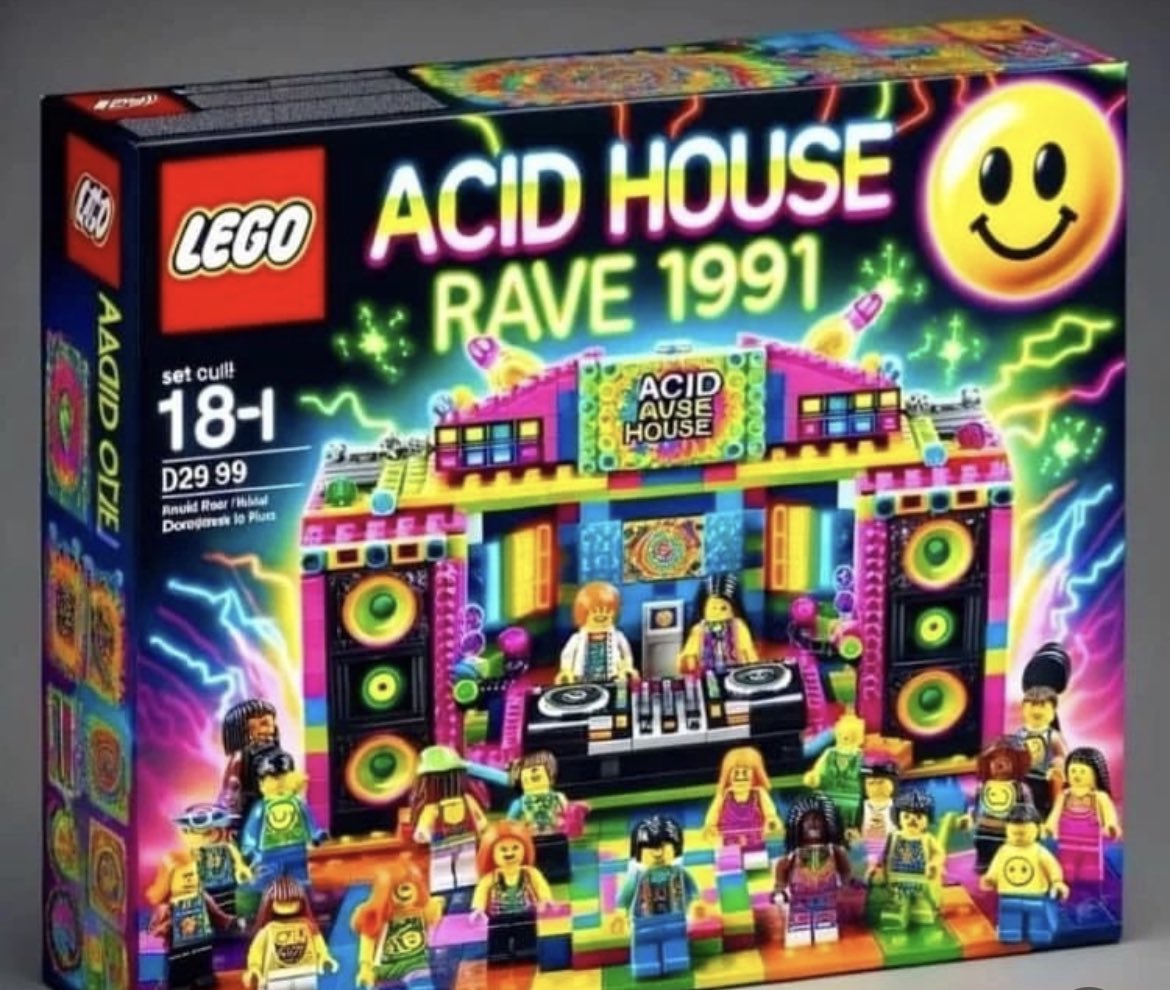 build acid house legos with me so i know it's real