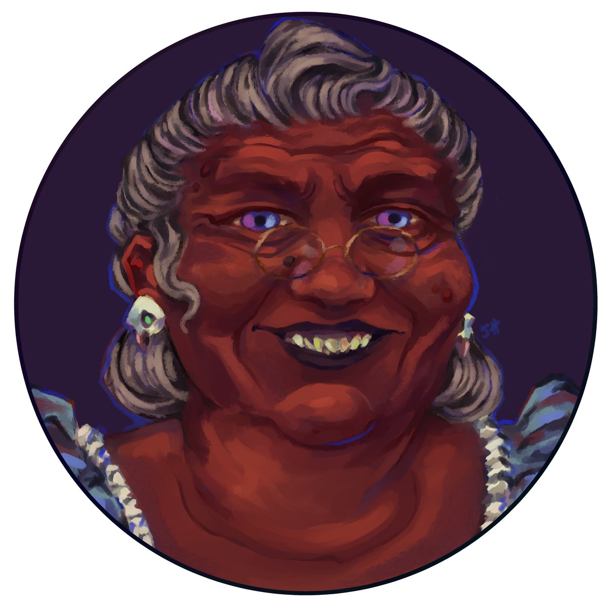ytpmvz's tweet photo. Won't you let Grandma pinch your cheeks? 🧙‍♀️👵

#dndart #TTRPGs #ttrpgart https://t.co/BsKUPbR6Qb