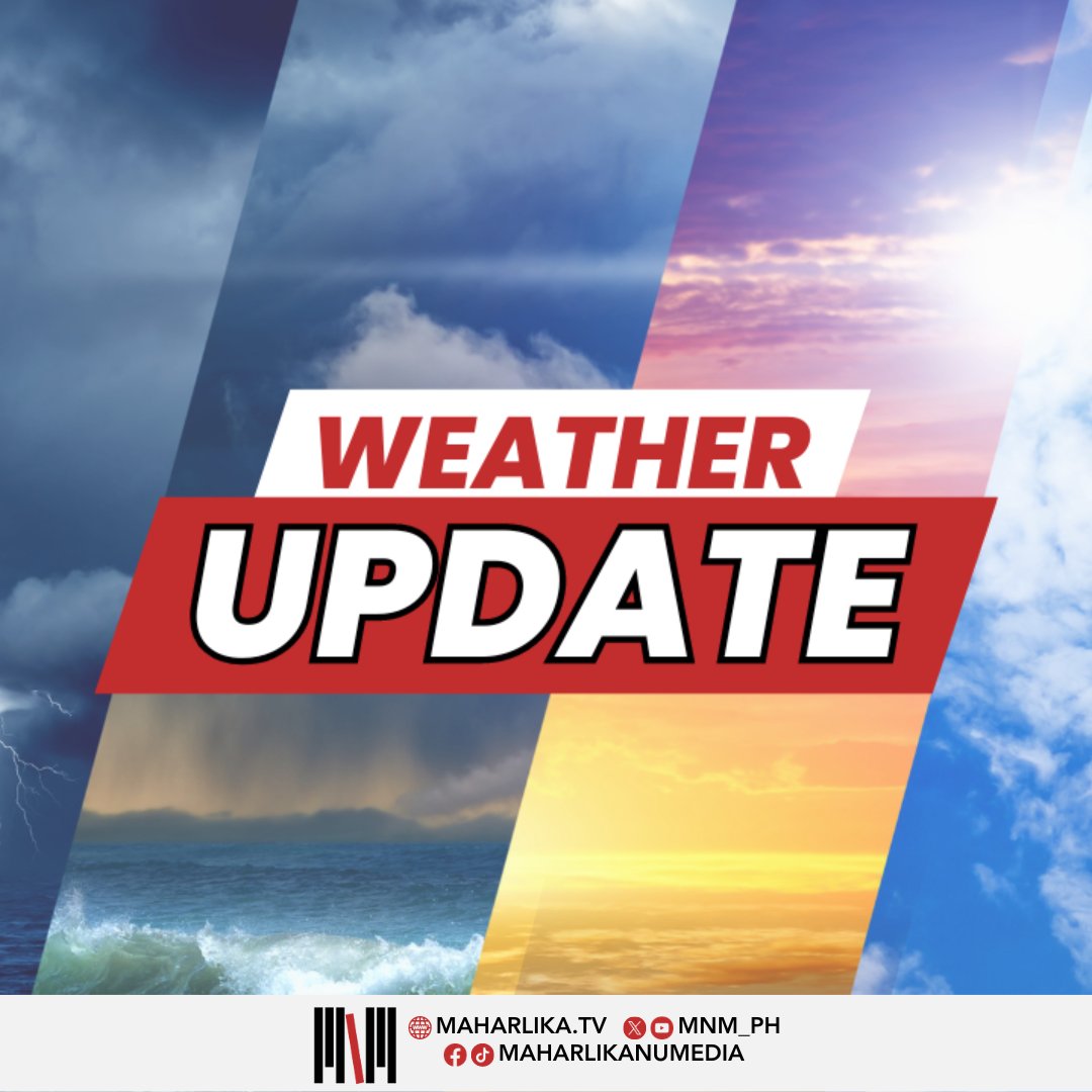 MnM_PH's tweet image. A convergence of three distinct weather systems is set to influence the Philippine archipelago, according to the latest advisory from the PAGASA.

Read the full article at maharlika.tv/todays-weather…

#MaharlikaNuMedia
#mnms
#PAGASA
#weather
#weathernews